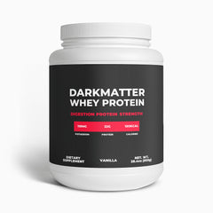 DARK MATTER WHEY PROTEIN ISOLATE (VANILLA)
