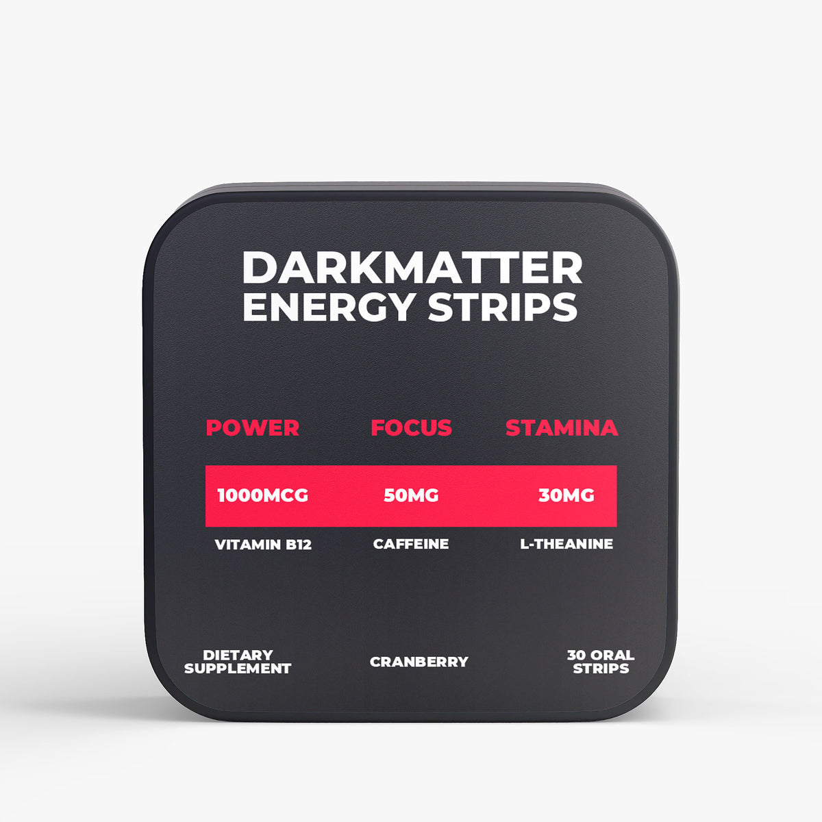 Dark Matter Energy Strips (Cranberry)