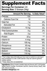 DARK MATTER WHEY PROTEIN ISOLATE (VANILLA)